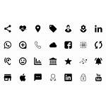 Awesome Font Icon Icons Vectorified Css