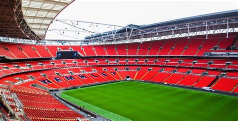 Wembley stadium is a football stadium located in wembley park in london. Wembley Stadium, London - Keraflo