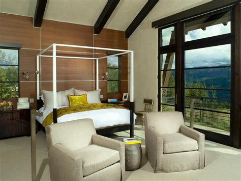 Contemporary Bedroom With Colorado Mountain Views Hgtv