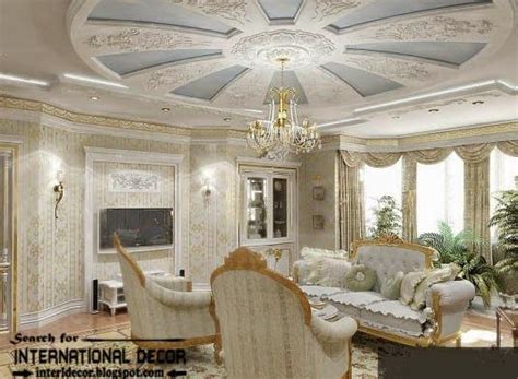 Gypsum Board Ceiling For Classic Interior Design Classic Interior