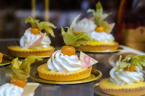 With our wide range of product. Mini Tarts With Fresh Physalis And Cream Stock Photo ...