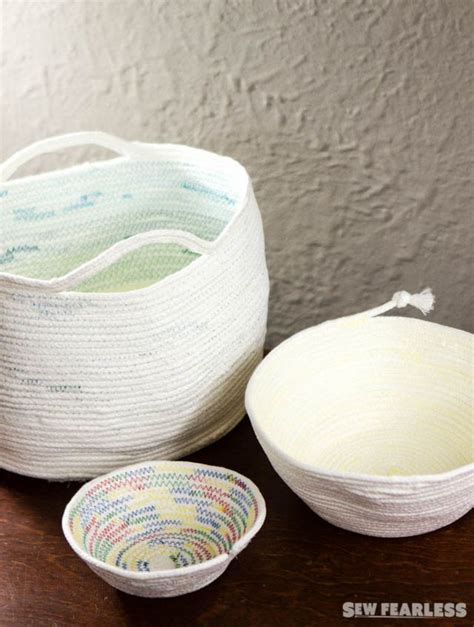 Rope Bowl Sew Fearless Bowl Sewing Rope