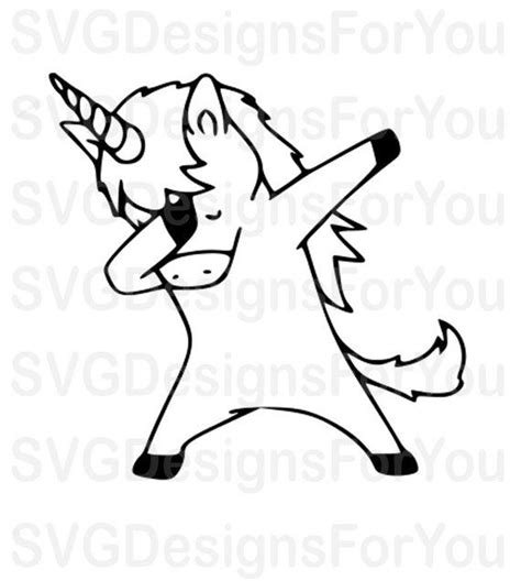 Dabbing Animal Coloring Pages