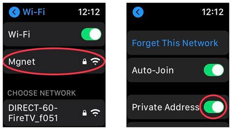 How To Use A Private Wi Fi Address On Apple Watch Imore