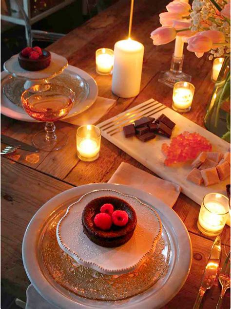 Simple Romantic Candle Light Dinner At Home