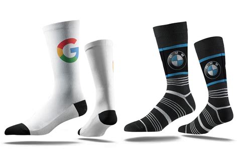 Custom Branded Socks Your Corporate Logo On Custom Socks