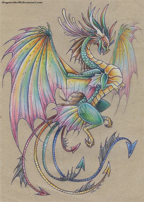 Five Tail Dragon By Dragonrider02 On Deviantart