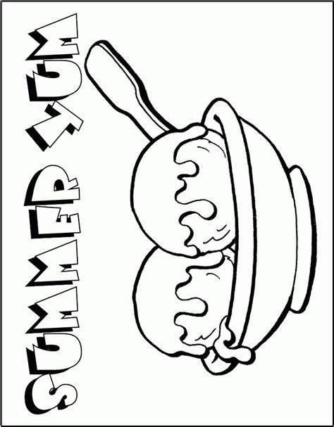 View Ice Cream Cone Coloring Page Kamalche