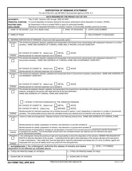 22 Da Form 638 Apd Free To Edit Download And Print Cocodoc