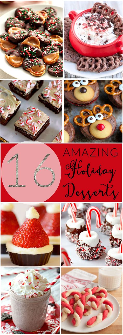 From cakes to cookies, meringues to tortes, this list has you covered for a relaxing and flavour packed christmas day. 16 Amazing Holiday Desserts | Holiday desserts, Fun ...