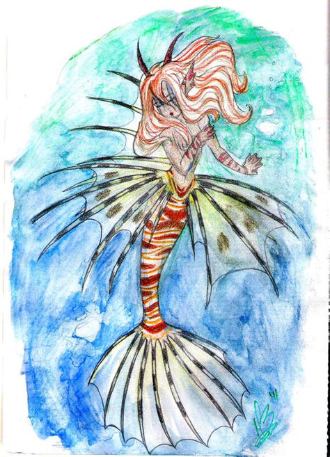 Lionfish Mermaid By Icemaya On Deviantart