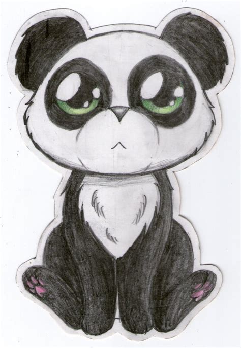 Easy Panda Sketch Drawing How To Draw A Baby Panda Easy