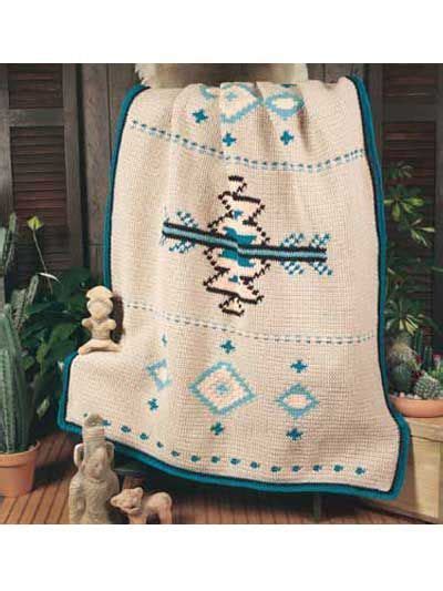Native American Afghan Pattern By Patricia Mettille