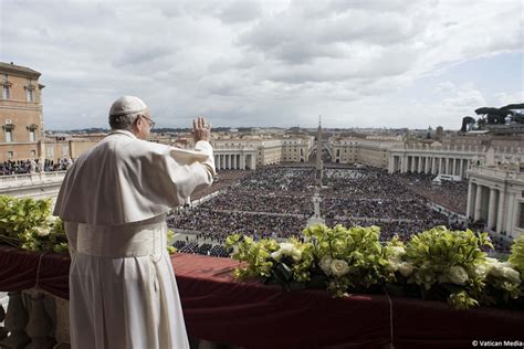 Vatican Pope Francis Urbi Et Orbi Blessing