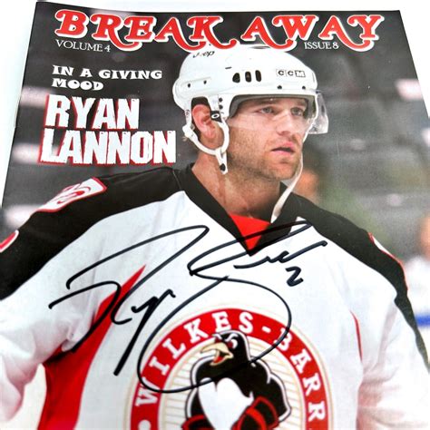 Wilkes-Barre/Scranton Penguins Breakaway Program Ryan Lannon Vol 4 #8