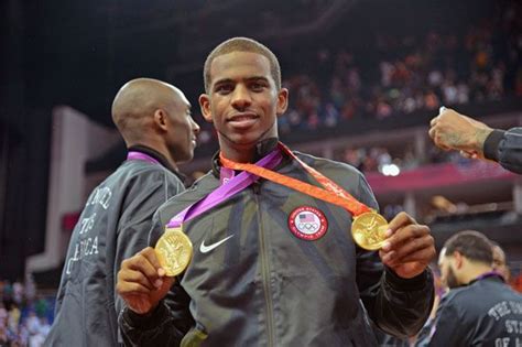 Cp3 plays many roles in the n.b.a. Chris Paul with both of his Olympic Gold Medals from Beijing and London | Chris paul, 2013 nba ...