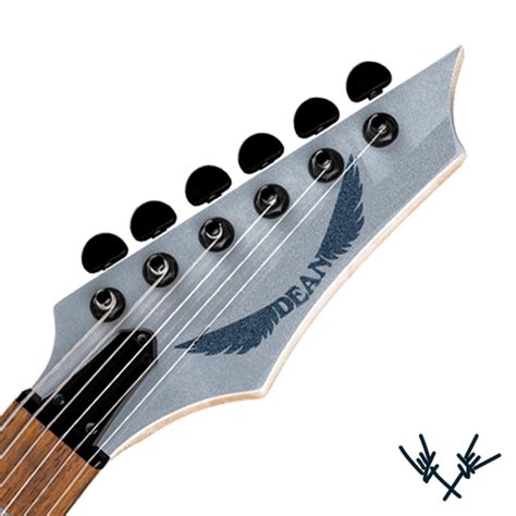Dean Guitars Headstock Decal Six String Stickers
