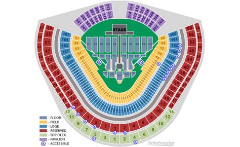 Dodger Stadium Seating Chart Ticketmaster
