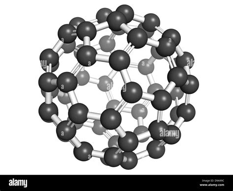 Buckminsterfullerene C60 Molecule Cut Out Stock Images And Pictures Alamy