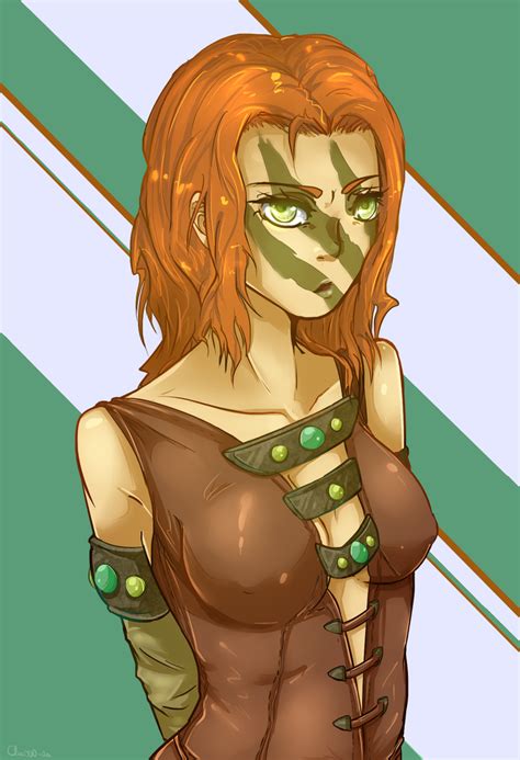 Aela The Huntress By Clue On Deviantart
