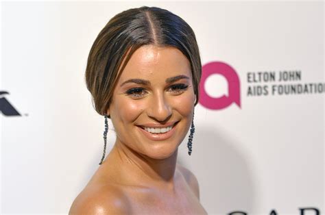 Look Lea Michele Rings In With Nude Photo Upi Com My XXX Hot Girl