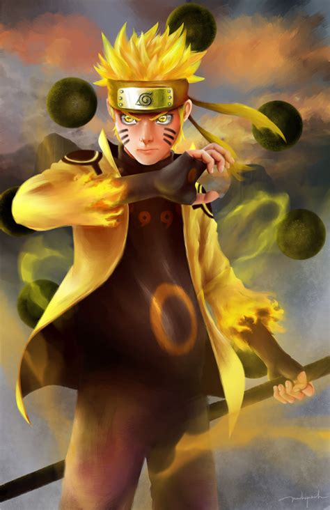 Artstation Naruto Sage Of Six Paths Mode