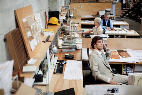 Business People Working In Busy Office Stock Photo Dissolve