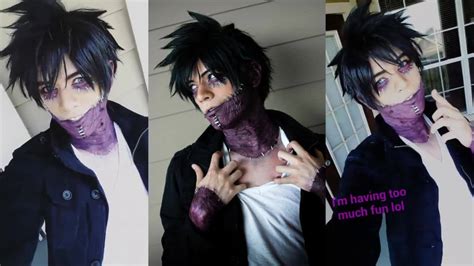 Dabi Makeup Tutorial My Hero Academia Tutorial Time Find More