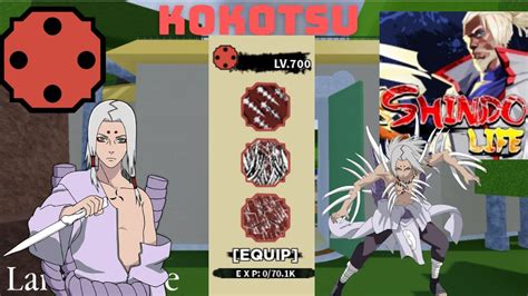 Todas Las Habilidades Del Kokotsushindo Life O Shinobi Life 2 Youtube