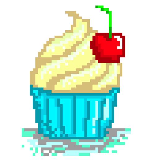 Cupcake Pixel Art Pixel Art Grid Pixel Art Easy Pixel
