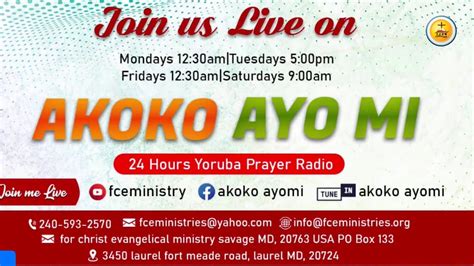 Yoruba Prayer Send Help O Lord Youtube