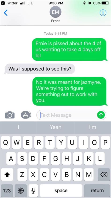 Funny Boss Texts 20 Of The Weirdest That People Have Accidentally Sent