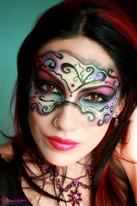 Make Up Artist Me Masked Beauty Masquerade Costume