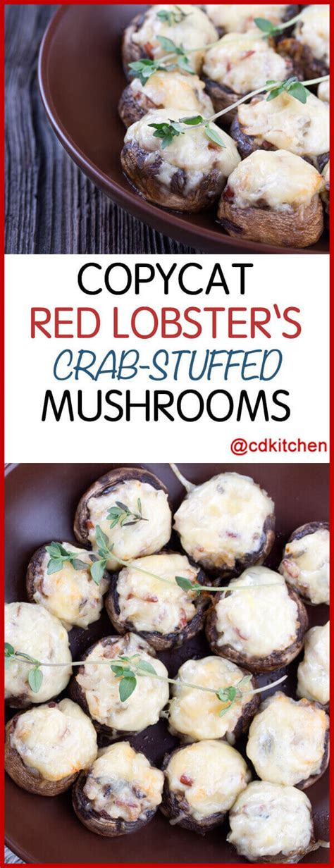 Overall, the night was good; Copycat Red Lobster's Crab Stuffed Mushrooms Recipe ...