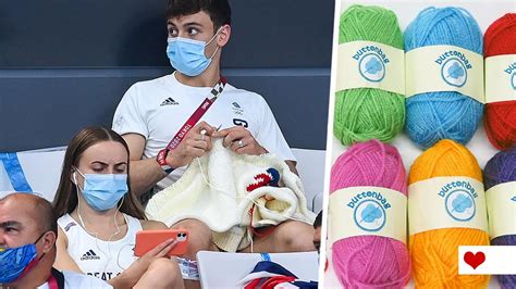 inspired by tom daley s knitting skills at the olympics the best knitting and crochet kits for
