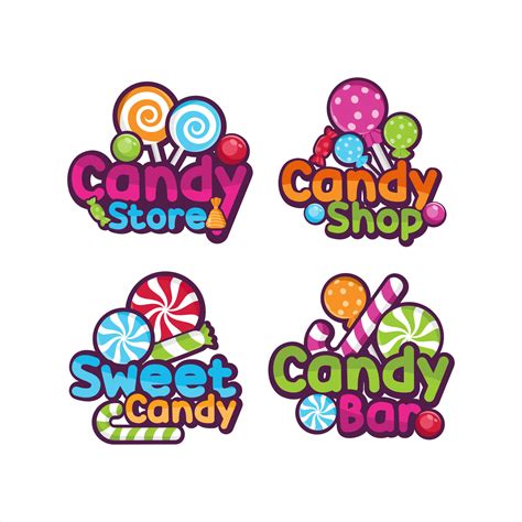 sweet candy shop vector design 5308001 vector art at vecteezy