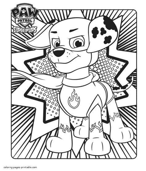 Best Picture of Chase Coloring Page - davemelillo.com