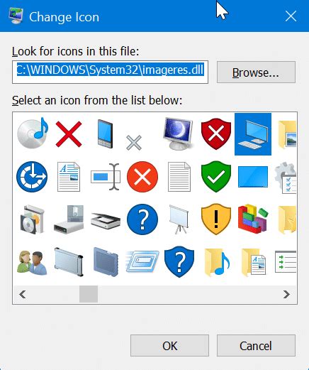 The recycle bin option is chosen automatically. How To Change Desktop Icons In Windows 10