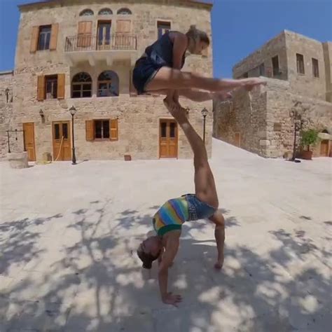 Female Acrobats Show Amazing Acro Yoga Positions Jukin Licensing