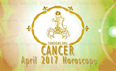 April 2017 Cancer Monthly Horoscope Sunsignsorg