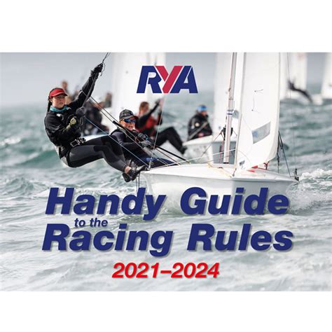 Rya Yr7 Handy Guide To The Racing Rules 2021 2024 Pirates Cave Chandlery