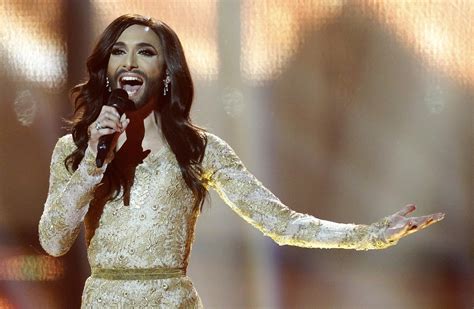 Conchita Wurst Of Austria Wins Eurovision Song Contest Wsj
