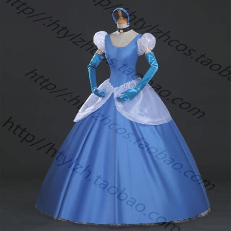 Buy Hot Movie Princess Cinderella Dress Prom Gown