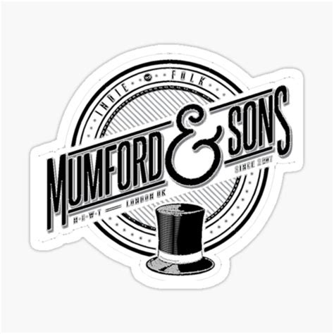 New Mumford And Sons Sticker For Sale By Petersaringgan Redbubble