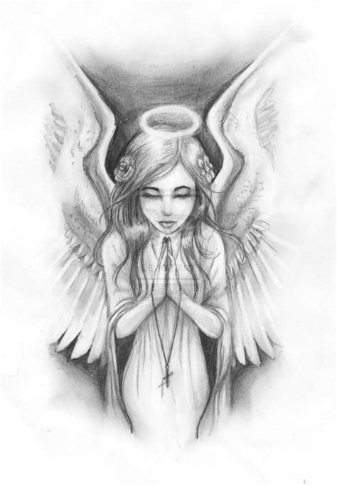 25 Drawings Of Female Angels Timothyiesha