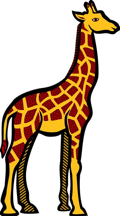 Gambar Gratis Di Pixabay Jerapah Hewan Safari Kartun Jerapah