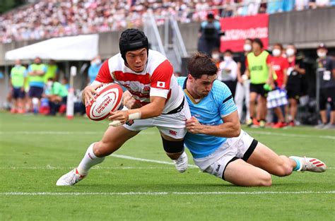 RUGBY Japan Begins Preparations For Rugby World Cup With Rout Of Uruguay JAPAN Forward