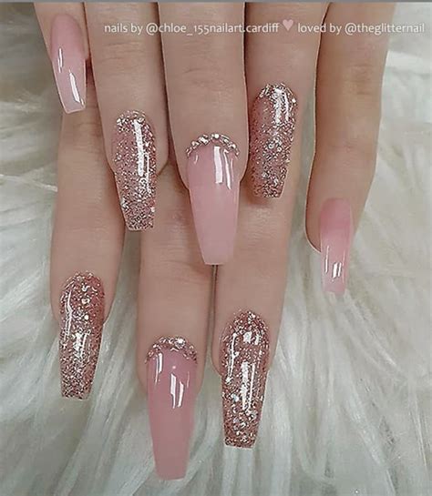 Long Acrylic Nails Pink Ombre Ahead 20 Ombré Pink Nails Ideas To These Pink Ombré Nails