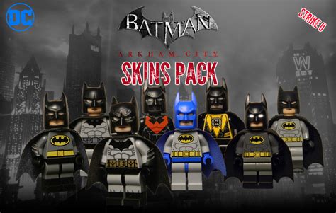 Wallpaper Lego Batman Arkham City Skin Pack Skins Animated