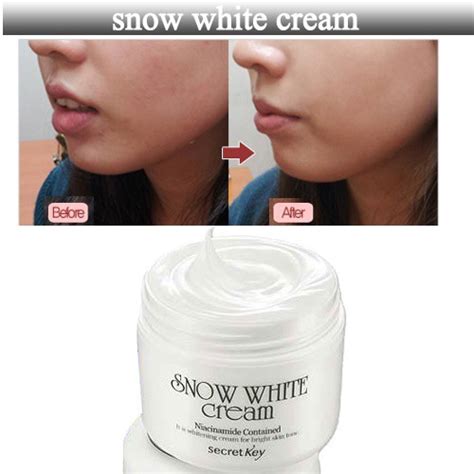 Secret Key Snow White Cream Cremas Mimo Korean Cosmetics
